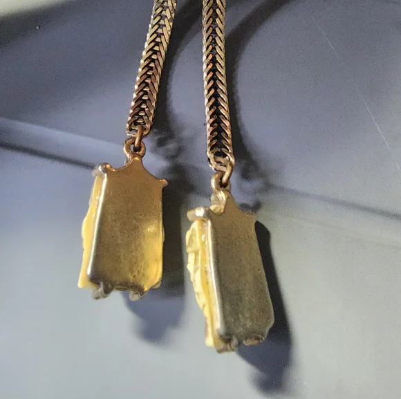 Selro Selini Asian Princess Bakelite Vintage 1950s Necklace - Picture 6 of 7